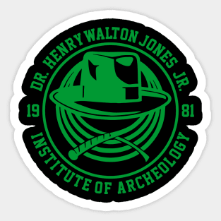 Indiana Jones Institute of Archeology Sticker